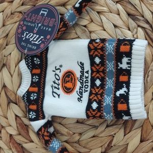 Tito's 2020 Ugly Sweater Bottle Cover